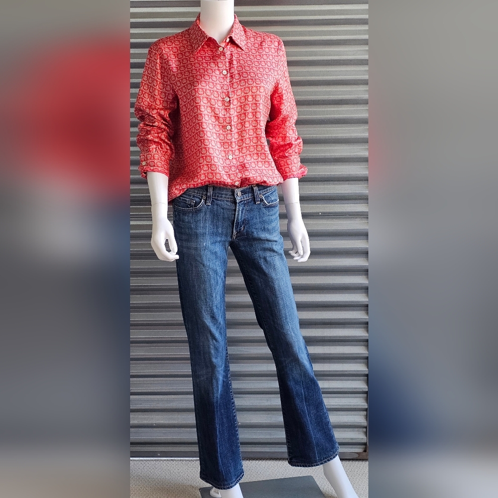 Citizen of Humanity Bootcut jeans, sz 27, mid rise, 30" inseam, amber #263